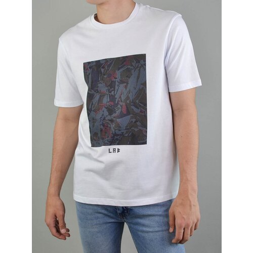 Футболка Lab Pal Zileri, хлопок, размер 52, белый