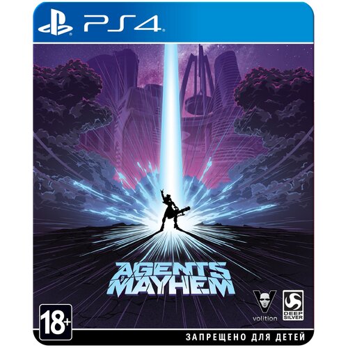 Игра Agents of Mayhem. Steelbook Edition Steelbook Edition для PlayStation 4