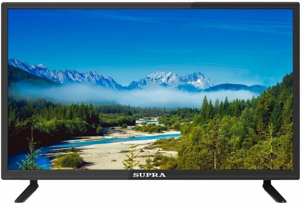 Телевизор 24" Supra STV-LC24LT0045W (HD 1366x768) черный