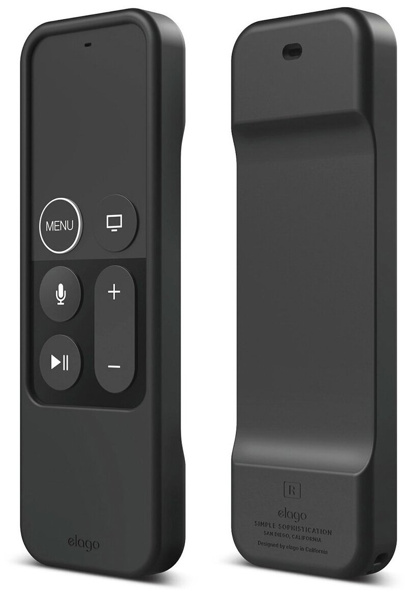 Elago для пульта Apple TV 2021 чехол R1 Intelli case Black