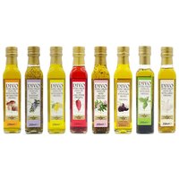 Набор оливковых масел DIVO Extra Virgin olive oil для салатов Италия, 250 мл * 8 шт