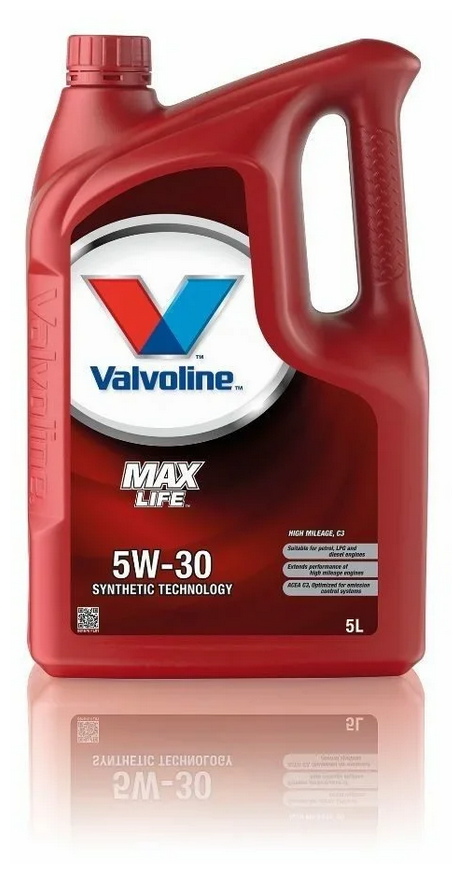 HC-синтетическое моторное масло VALVOLINE MaxLife C3 5W-30