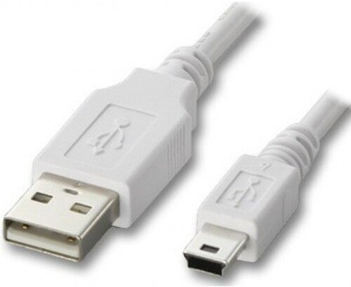 Кабель USB2.0 Am-miniB Cablexpert CC-USB2-AM5P-6 - 1.8 метра, серый