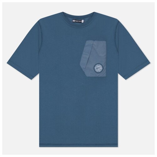 Мужская футболка ST-95 Globe Pocket синий, Размер S