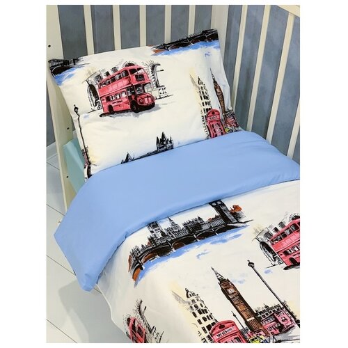 Лондон (2 предмета) Белый/Голубой