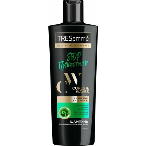 Шампунь для кудрявых и пушистых волос TRESEMME Curls and waves без силиконов, 360мл - 2 шт.