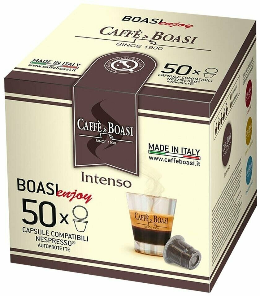 Кофе в капсулах Caffe Boasi Enjoy Intenso 50шт Torrefattori Associati S.p.A. - фото №8