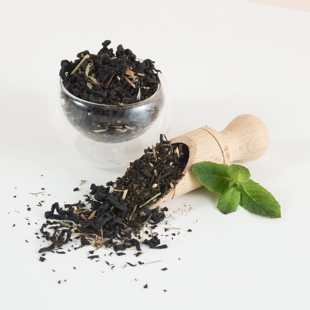 Чай Иван-чай ферментированный с мелиссой Предгорья Белухи / Smart Bee, 100 гр - фотография № 2