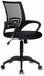 Компьютерное кресло Бюрократ CH-695 офисное, обивка: текстиль, цвет: черный