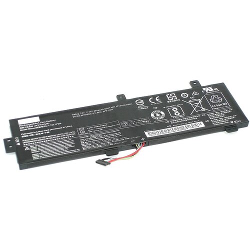 Аккумулятор L15L2PB4 для ноутбука Lenovo 310-15A 7.6V 30Wh (3940mAh) черный аккумулятор для ноутбука lenovo ideapad 310 15ikb 310 15isk 510 15ikb 510 15isk l15l2pb4 38wh