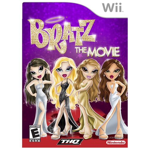 Игра Bratz: The Movie для Wii 4в1 bratz the movie barbie 12 dan pr bratz babyz secret agent barbie gba platinum 128m