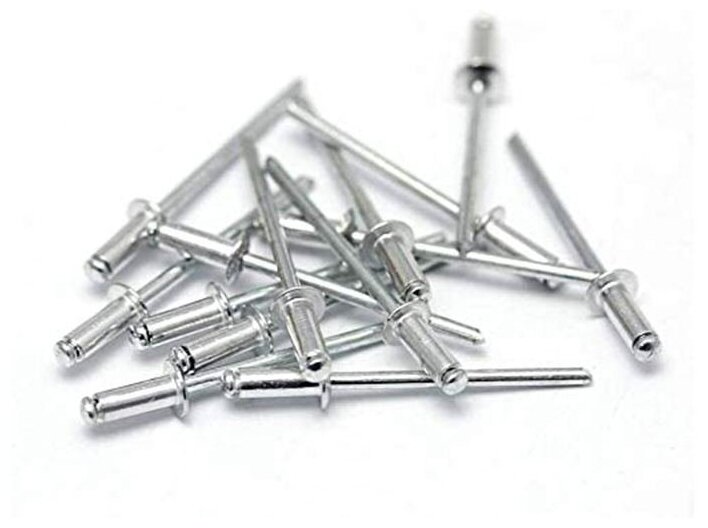 фото Заклепки вытяжные Партнер A2/A2 4,0x10 (25 шт.), нержавеющая сталь