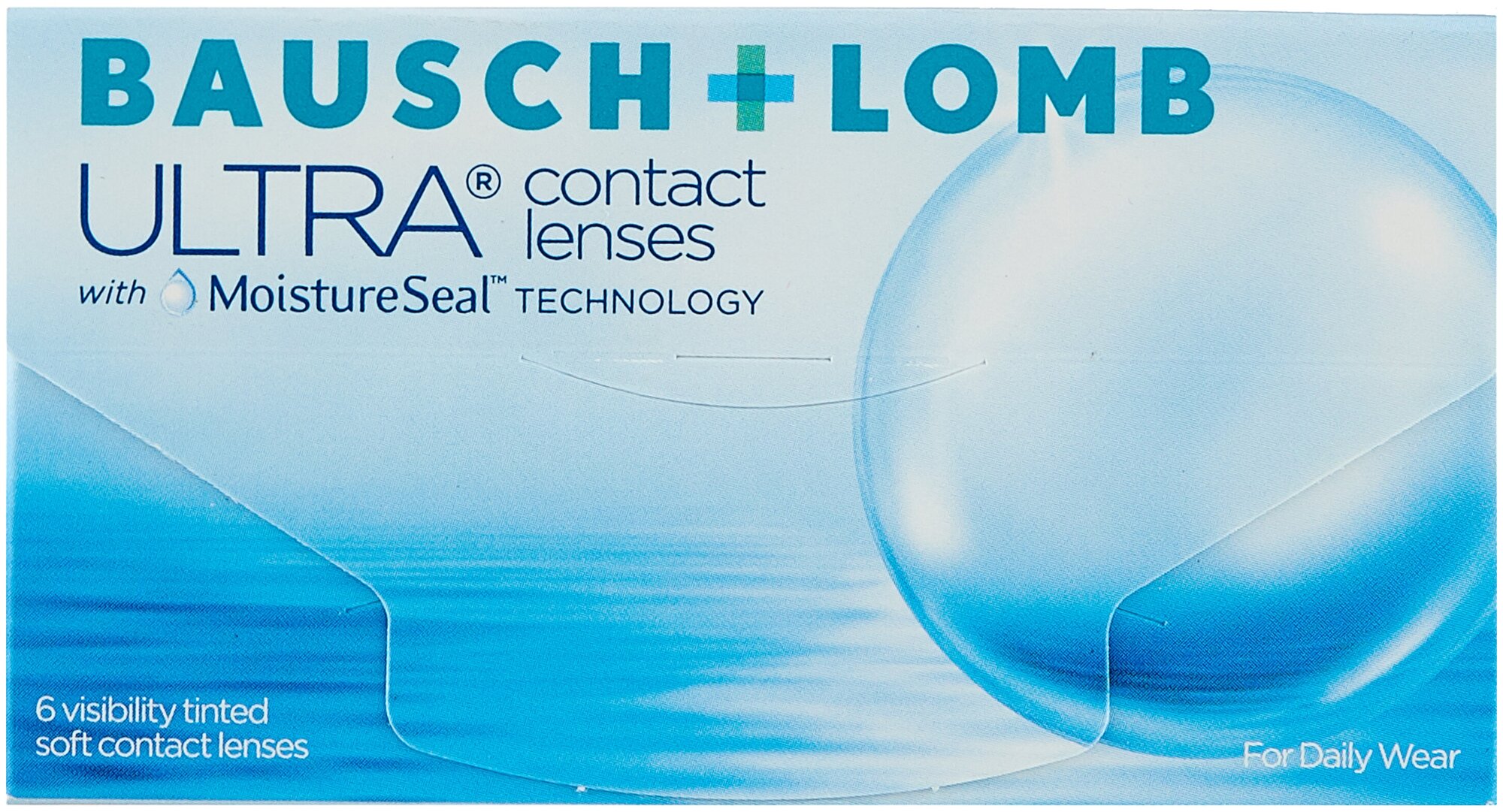 Контактные линзы Bausch & Lomb Ultra, 6 шт., R 8,5, D -10, 1 уп.