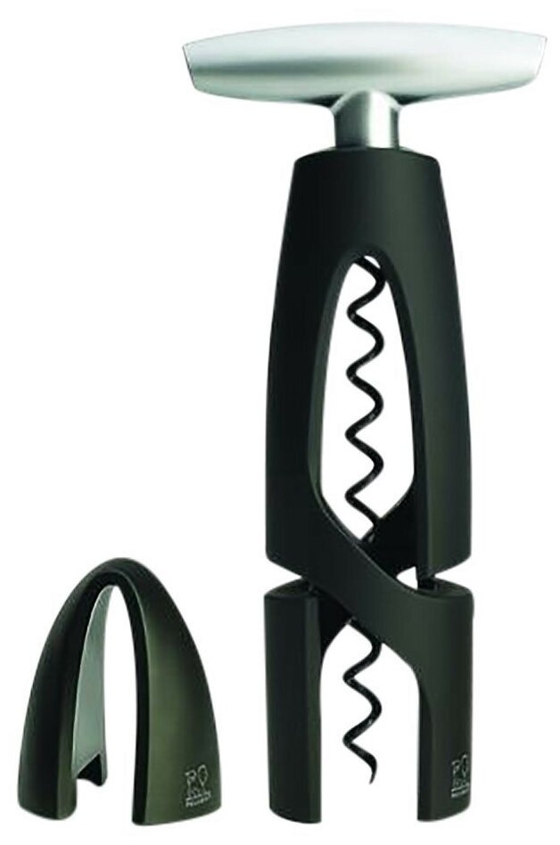 Штопор механический с обрезателем Altar, черный, Peugeot, Франция, 200459