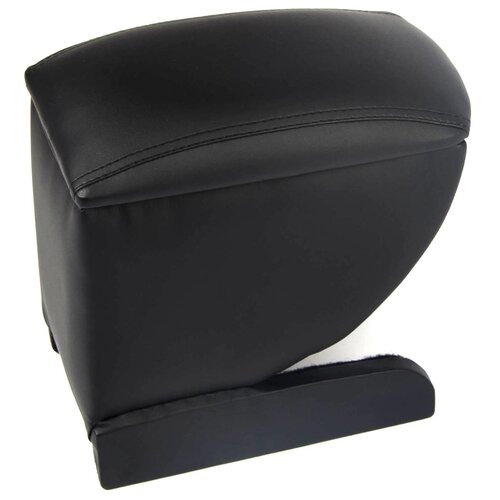 Подлокотник в штатное место для Skoda Yeti 2009-, чёрный, с фиксацией крышки магнитами, на консоль