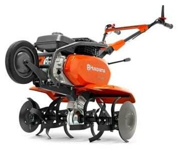 Культиватор Husqvarna TF 230 (196см³, ном. 3.45 кВт (масл. ванна), 2 вперёд+реверс, 6 фрез, ширина обработки 75см) - фотография № 3