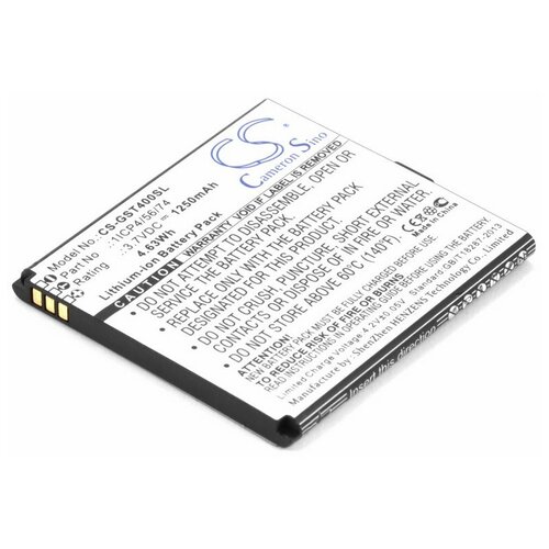 фото Аккумулятор для телефона gigabyte gsmart t4 (1icp4/56/74) cameron sino
