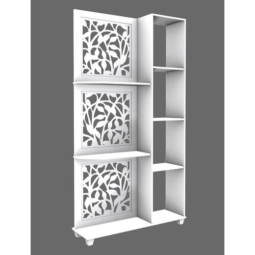 Стеллаж перегородка для зонирования комнаты Гармония