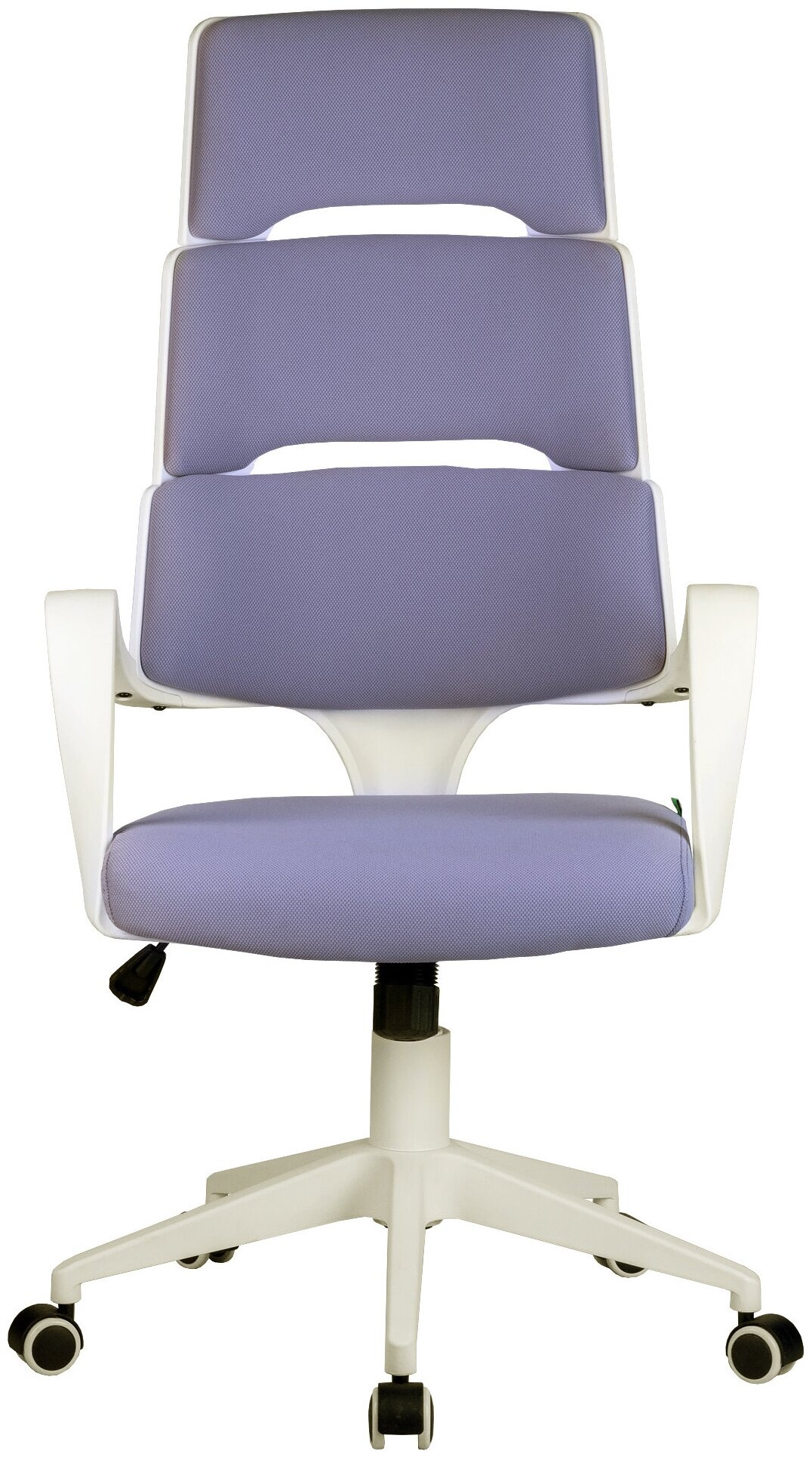 Кресло офисное Riva Chair RCH Sakura Белый пластик/Лиловая ткань (274)