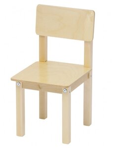 Стул детский для комплекта детской мебели Polini kids Simple 105 S, натуральный