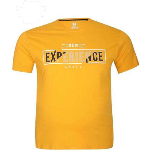 Футболка ANNEX, размер 5XL, желтый футболка annex хлопок размер 5xl белый