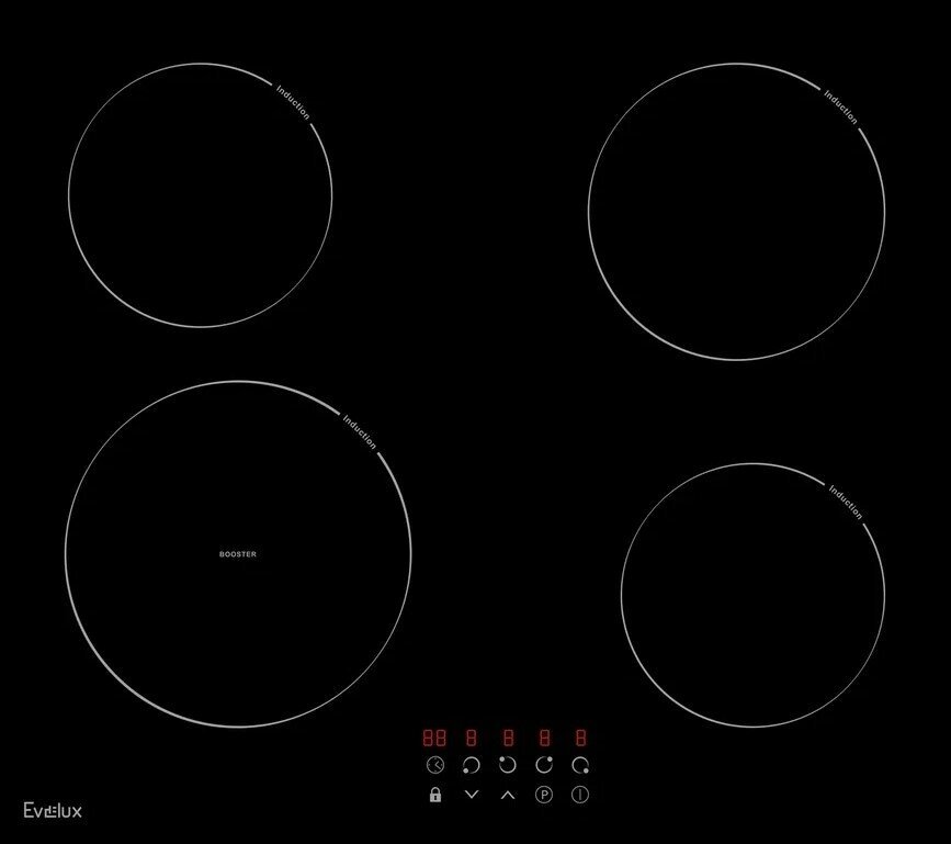 Варочная панель электрическая Evelux HEI 641 B