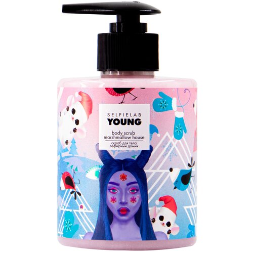 SelfieLab Cкраб для тела Зефирный домик 300 мл 444₽