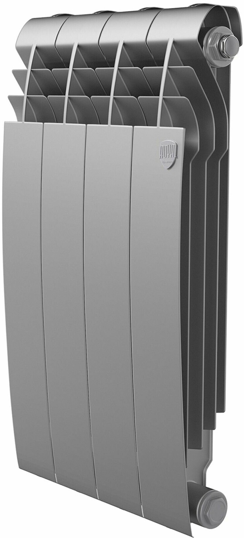 Радиатор Royal Thermo BiLiner 500 /Silver Satin 4 секций