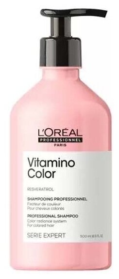 Шампунь для окрашенных волос L`oreal Professionnel Vitamino Color, 500 мл.