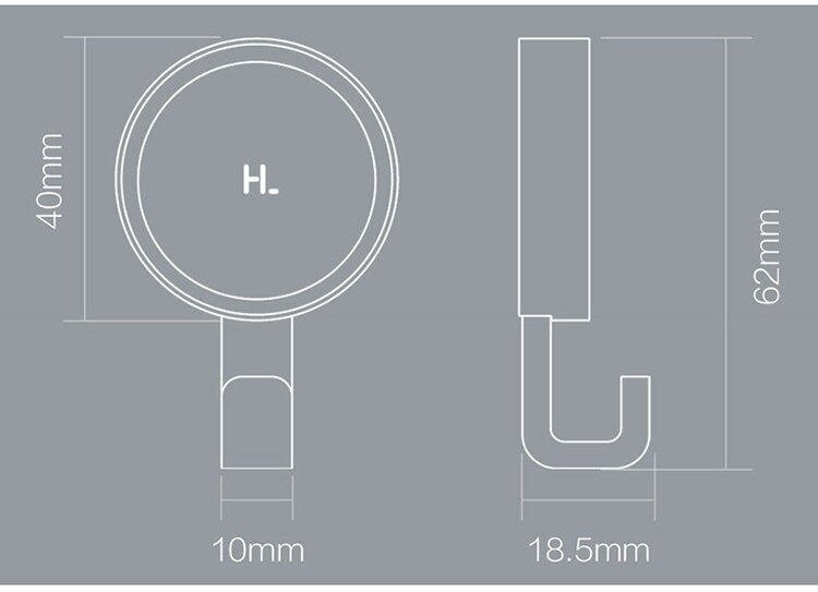 Крючки настенные Xiaomi Hooks (6шт) - фотография № 5