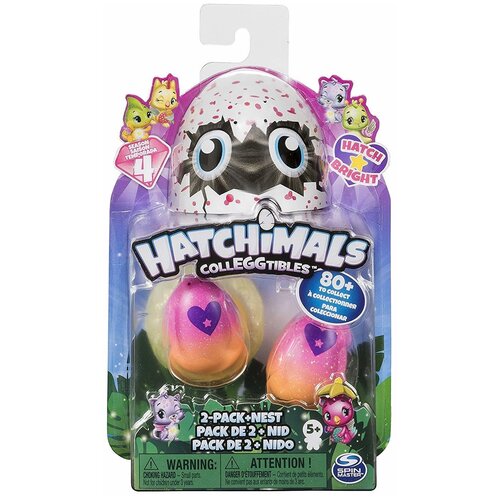 фото Hatchimals набор игрушки коллекционные 2 шт. в непрозрачной упаковке (сюрприз), 6043953