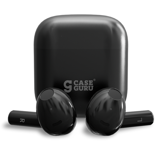 Наушники беспроводные игровые с микрофоном CGPods Air 3 Black беспроводные наушники caseguru cgpods cat pink