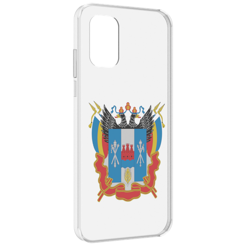 Чехол MyPads герб-ростовская-область для Nokia G21 задняя-панель-накладка-бампер