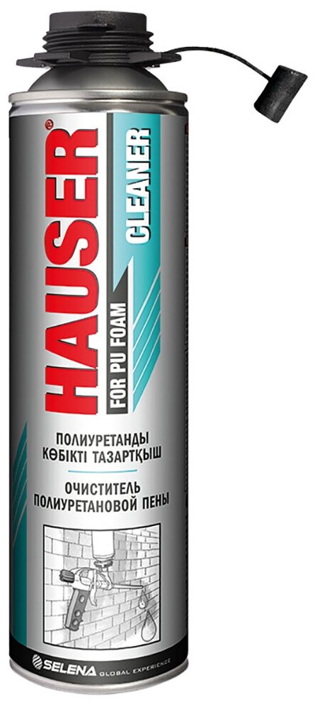 Очиститель монтажной пены Hauser, 360 г