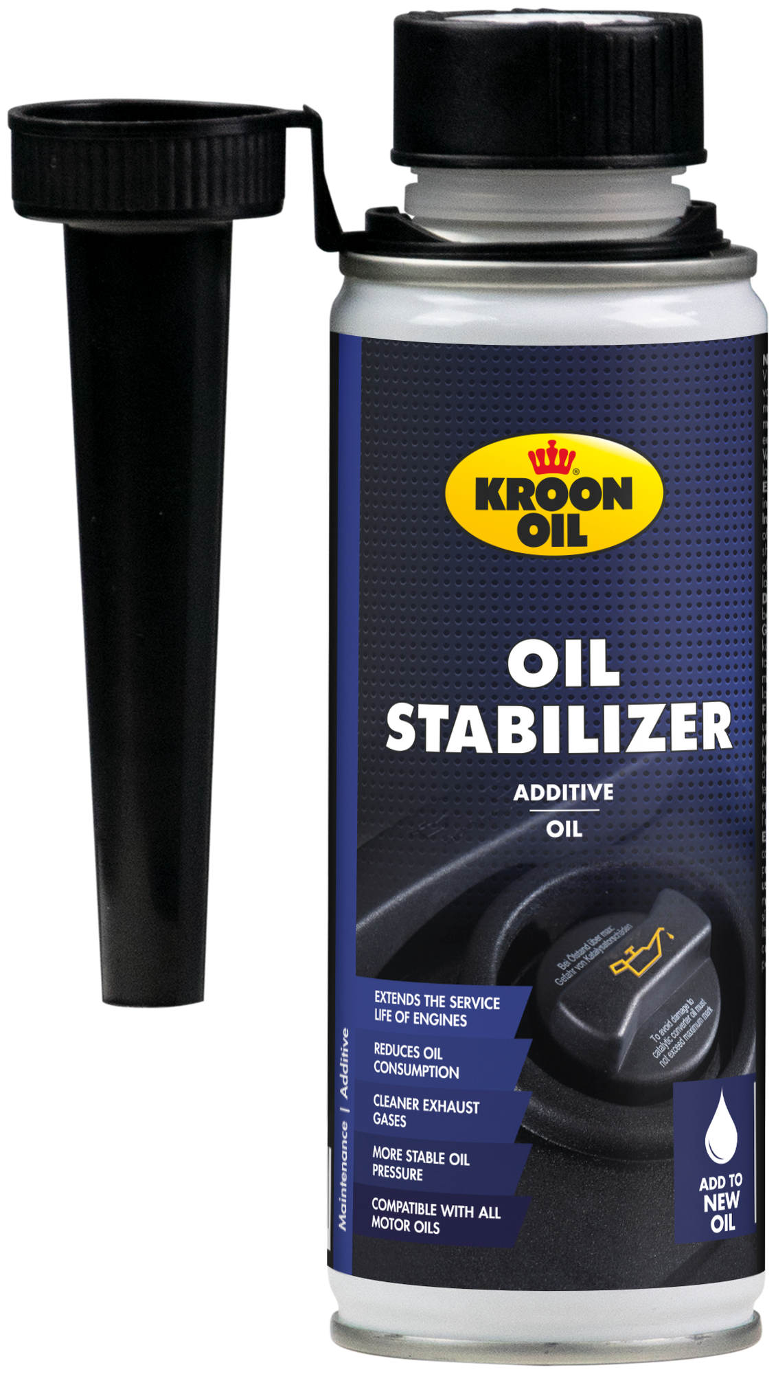 Стабилизирующая присадка в моторное масло Kroon-oil Oil Stabilizer (250мл)