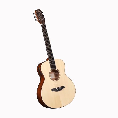 Popumusic Poputar T1 Smart Guitar Travel Edition Wood умная акустическая гитара уменьшенного размера, цвет натуральный