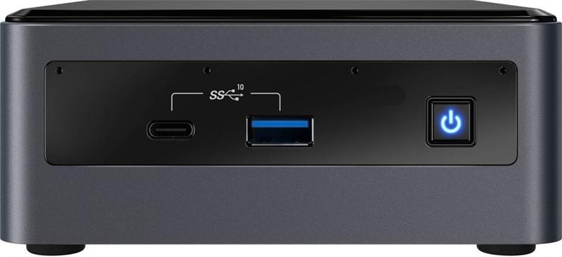 Intel NUC BXNUC10I5FNHN(5) Intel Core i5-10210U, VGA Intel UHD Graphics, 4xUSB3.1, 1x m.2 SSD, 1x2.5HDD, VESA, (без ШНУ