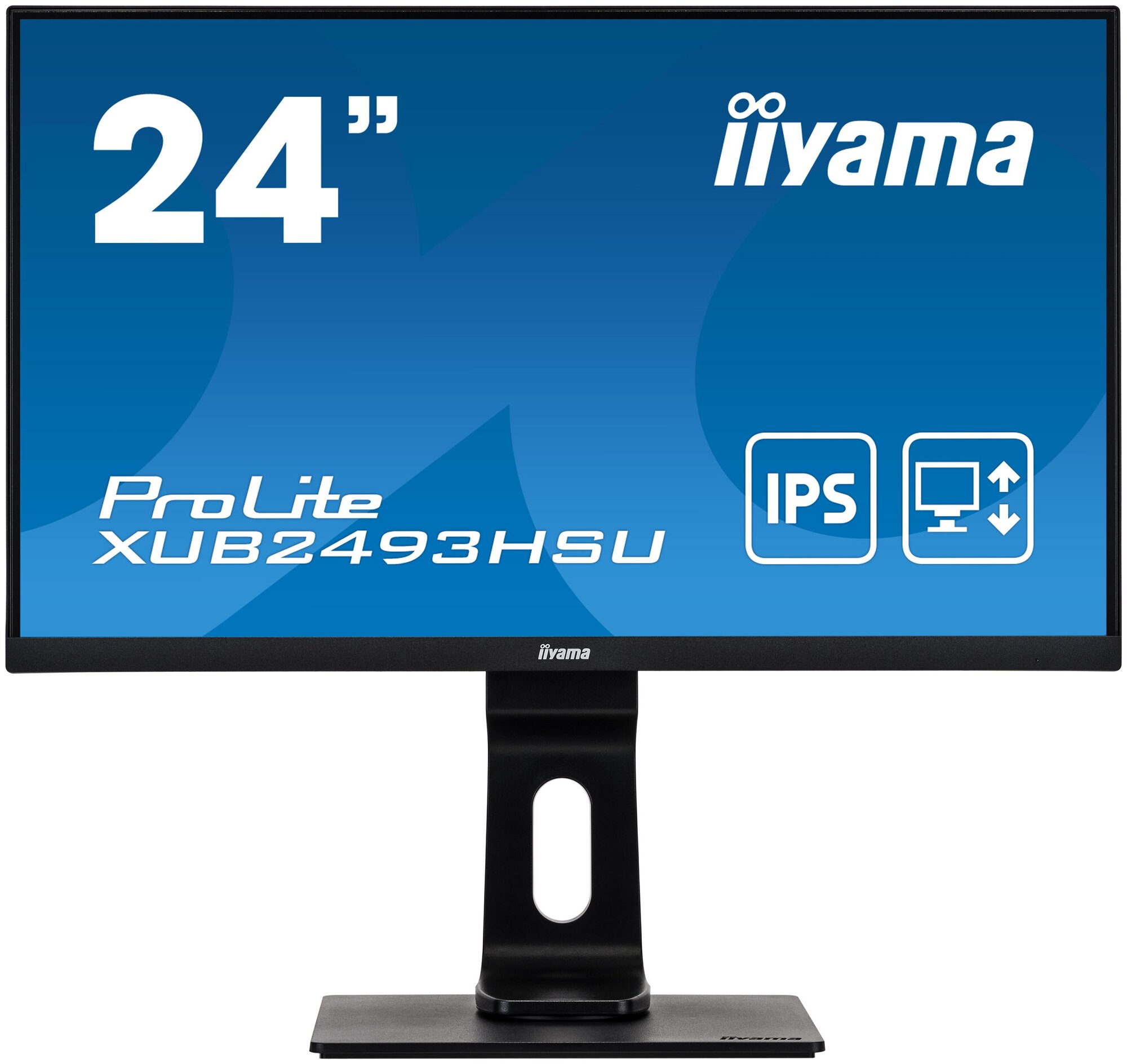 23.8" Монитор Iiyama ProLite XUB2493HSU-B1, 1920x1080, 75 Гц, IPS, черный