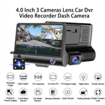 Автомобильный видеорегистратор с 3 камерами - изображение
