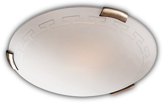 Настенно потолочный светильник Sonex GRECA 161/K, E27, кол-во ламп:2шт, Белый
