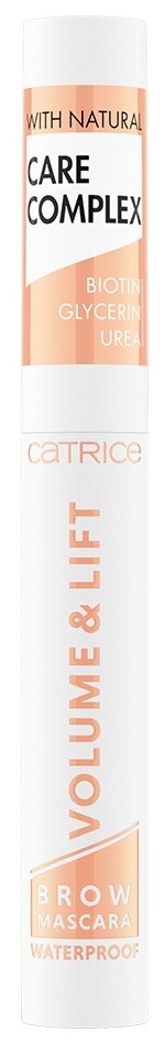 Водостойкая тушь для бровей Volume & Lift, Catrice (010 Transparent)