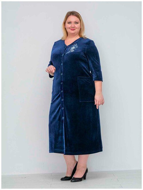 Велюровые халаты женские в Москве от 322 руб — Купить в Интернет-магазине —  Odevalo4ka.Ru