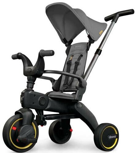 Велосипед детский Doona Liki Trike S1, складной, трехколесный (Grey Hound)