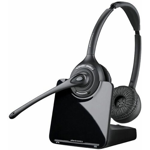 Гарнитура PLANTRONICS CS520, для компьютера, накладные, радио, черный [84692-02]