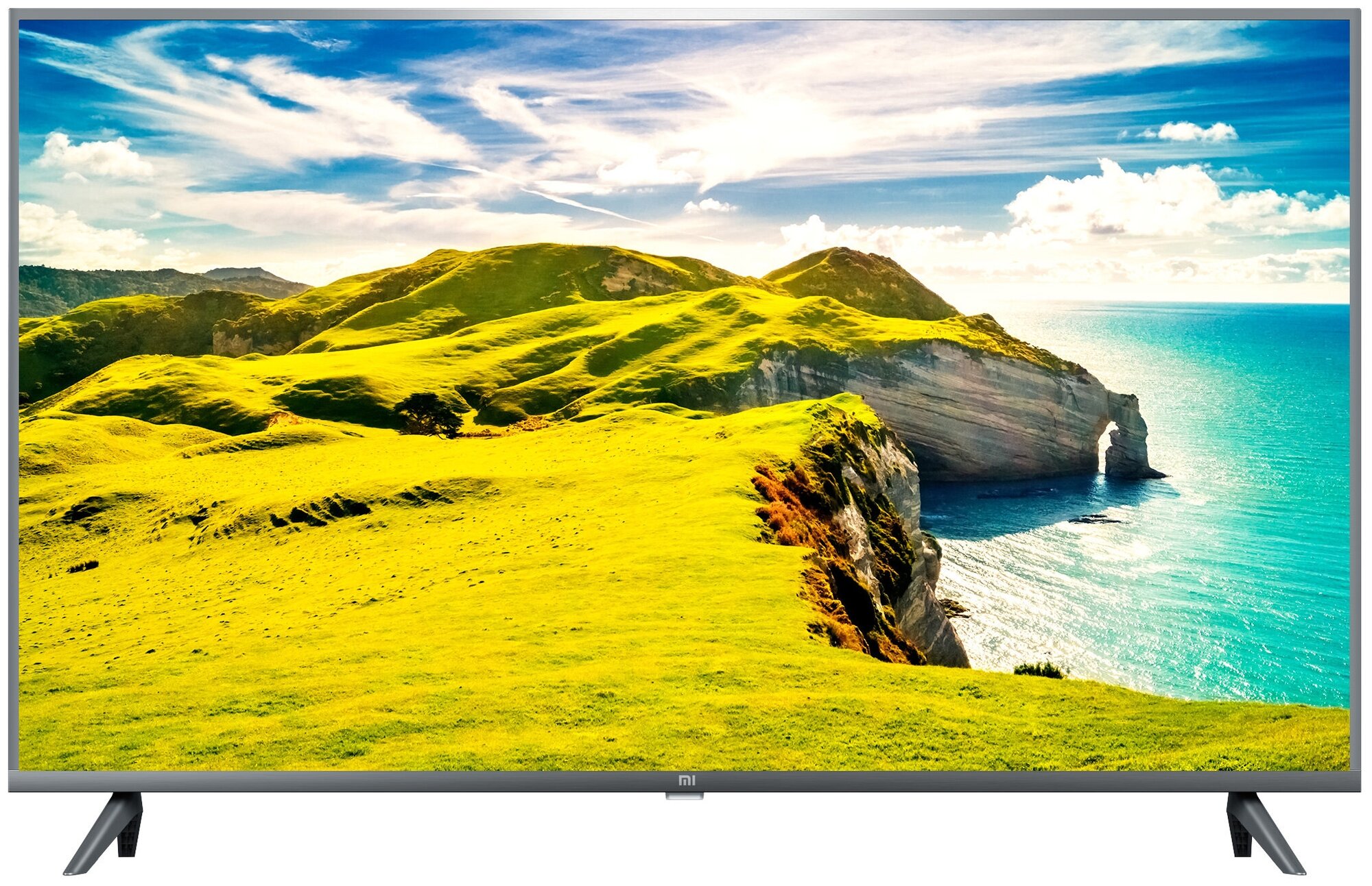 43" Телевизор Xiaomi Mi TV 4S 43 T2 2019 LED, HDR, темный титан