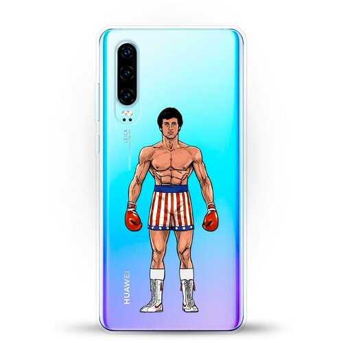 фото Силиконовый чехол слай на huawei p30 andy & paul