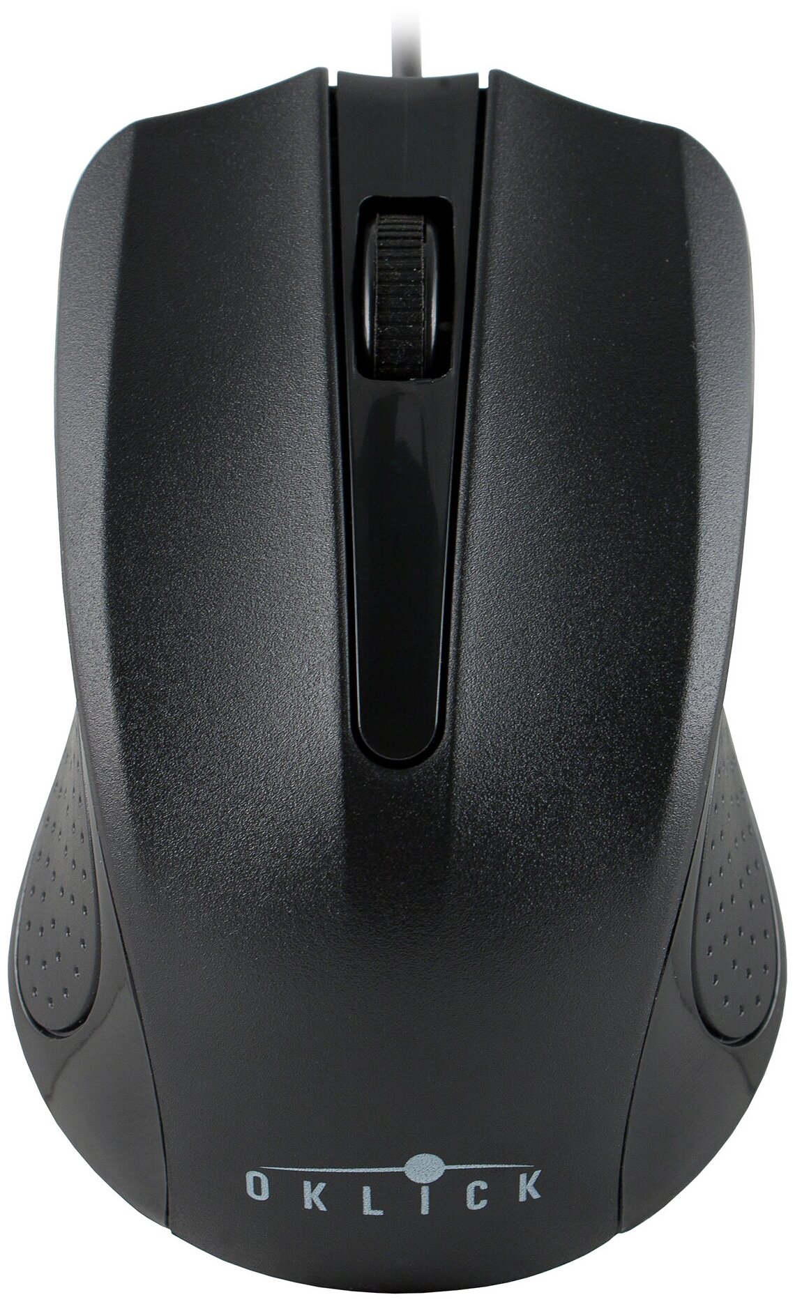 Мышь OKLICK 225M черный, оптическая (1200dpi), USB (2 кнопки)