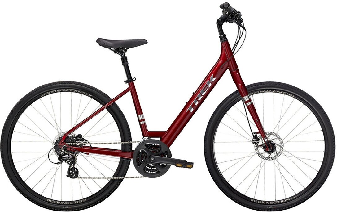 Велосипед Trek Verve 2 Disc Low Step 2022 (Rage Red M)