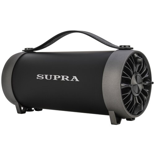 Аудиомагнитола Supra BTS-490 черный 11Вт/MP3/FM(dig)/USB/BT