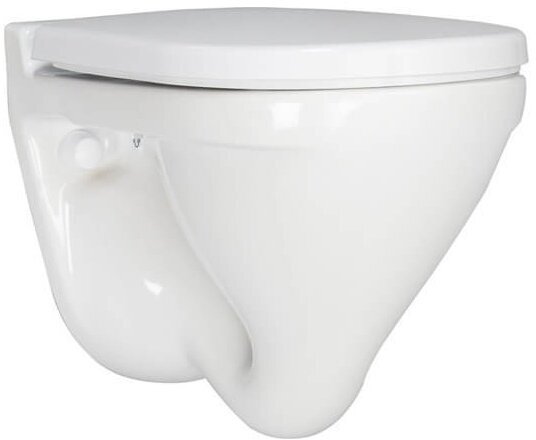 фото Унитаз подвесной Sanita Luxe ATTICA SL DM SL700003 (340х490х380) сиденье из дюропласта soft close